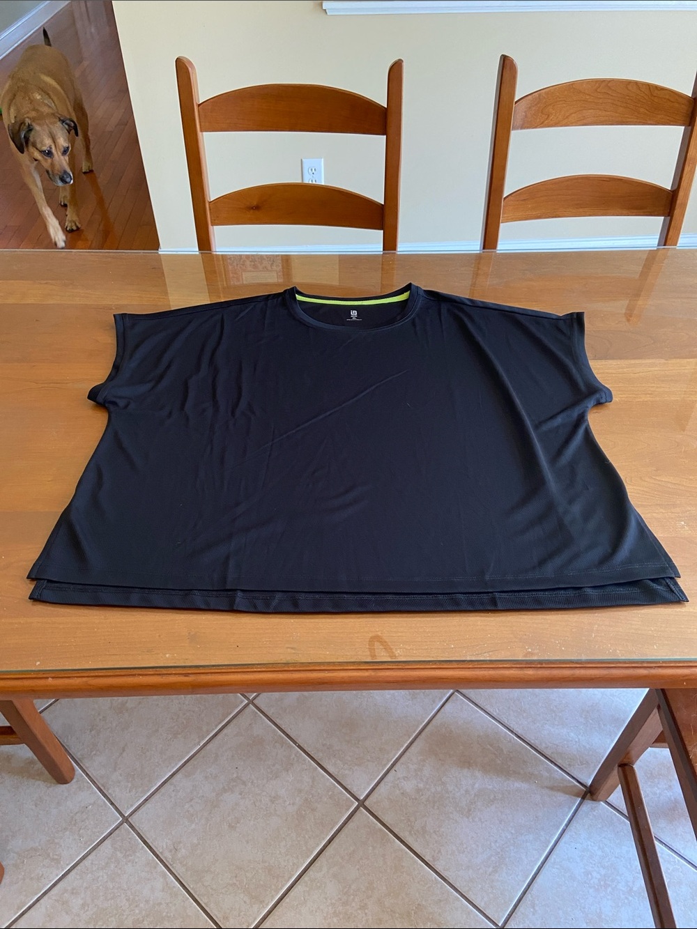 Ideology Black Top with Neon Lime Trim